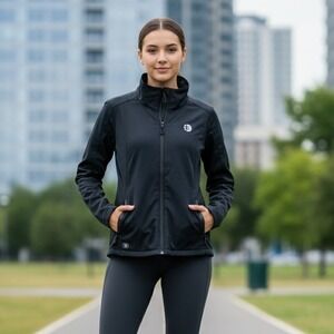 Ogio Endurance Jacket Women's Sz XXL Black Full Zip Outerwear Workout Active NWT